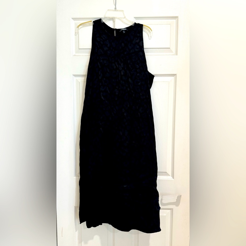 Express Elegant Black Sleeveless Dress size XL